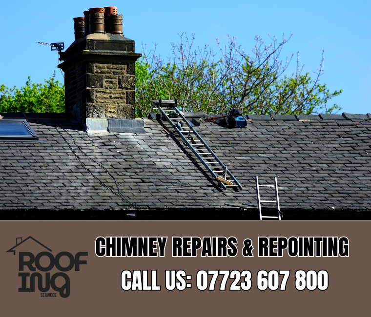 Chimney repair and repointing services in Bovey Tracey